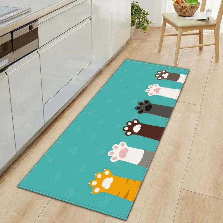 Kattenmotief keukenloper - 60cmx180cm