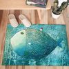 Keukenloper met blauwe vis - 60x90cm