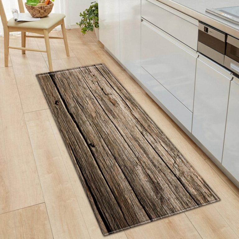 Keukenloper met houteffect - 99cmx290cm