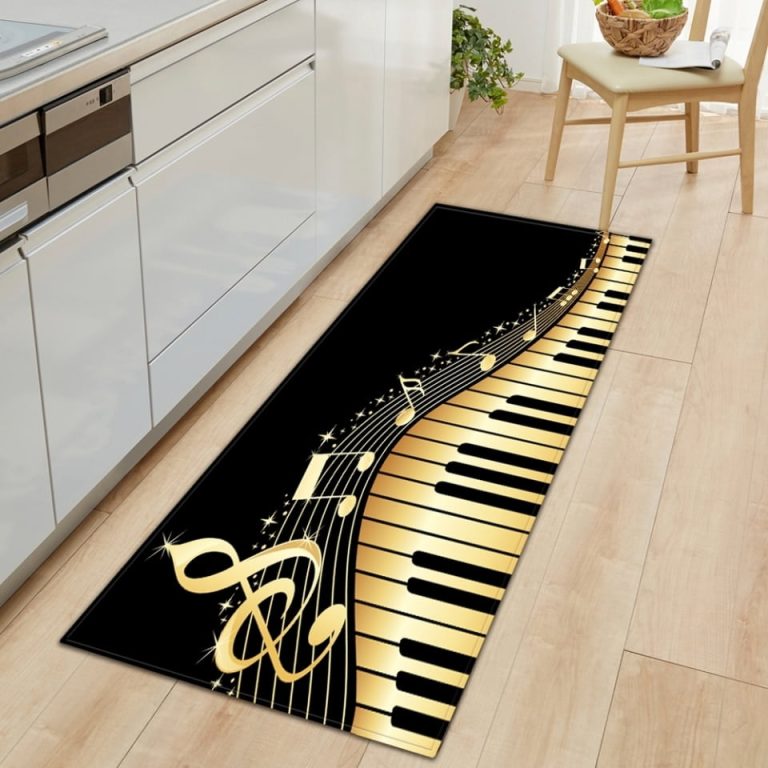 Keukenloper met muziekthema - 60cmx180cm