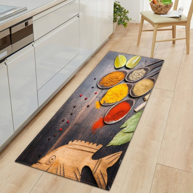 Keukenloper met vismotief - 40cmx60cm