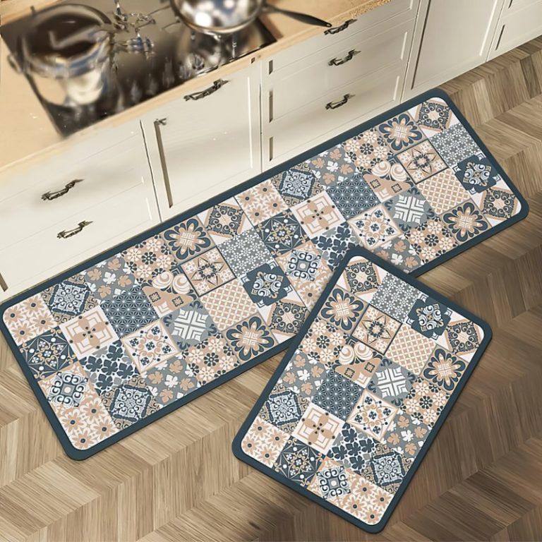 Keukenloper mozaïek blauw - 50cmx160cm