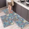 Kleurrijke mozaïek keukenloper - 50cmx160cm