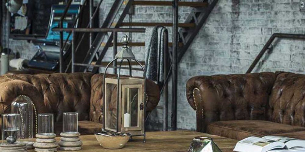 industriële decoratie
